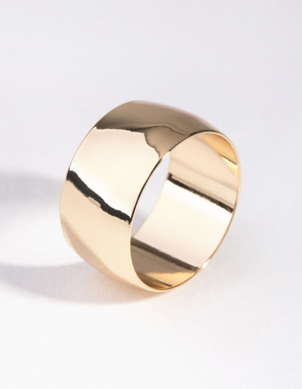 Gold Plated Cigar Ring