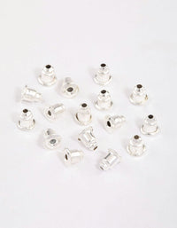 Silver Earring Backs 16-Pack - link has visual effect only
