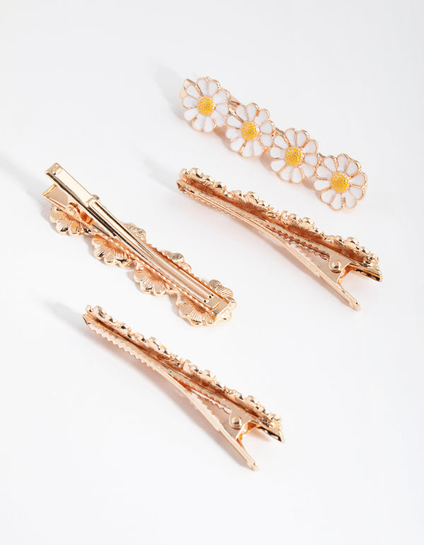 Gold Mix Daisy Sliders