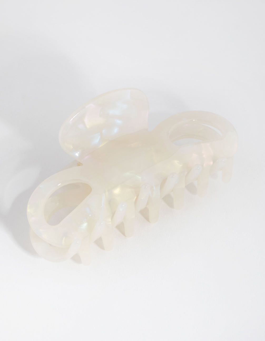 Acrylic White Bow Claw