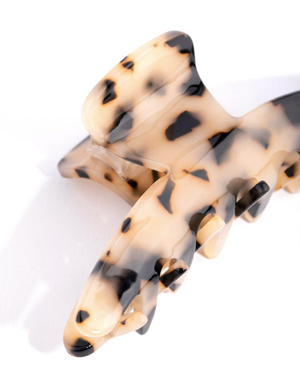 Acrylic Tortoiseshell Lady Finger Claw