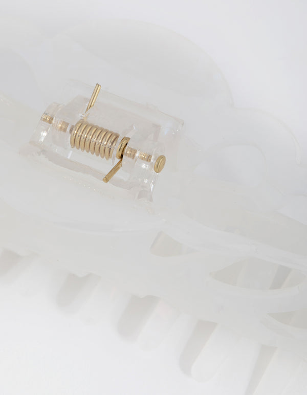 Milky Cut Out Loopy Claw