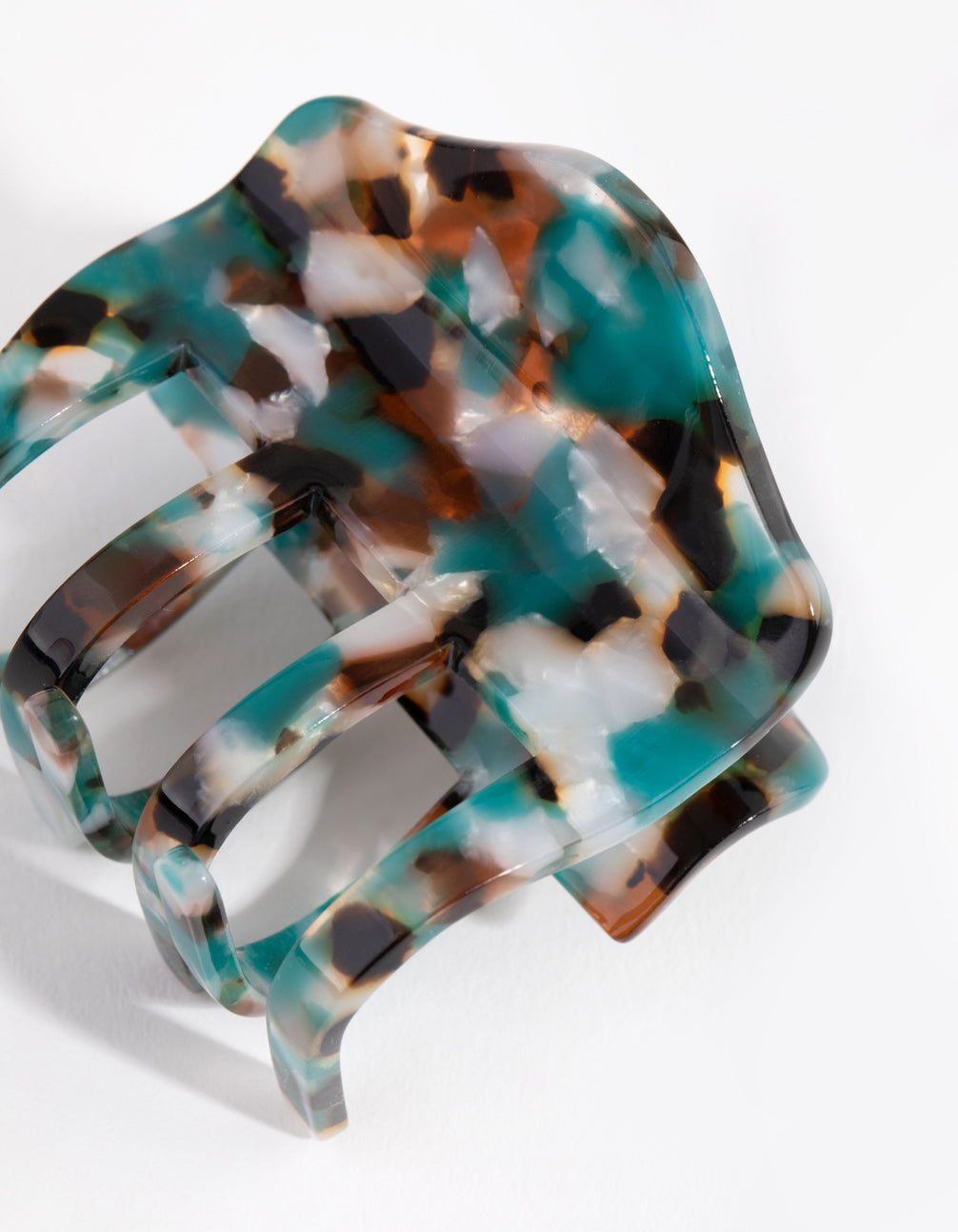 Acrylic Small Black & Green Claw