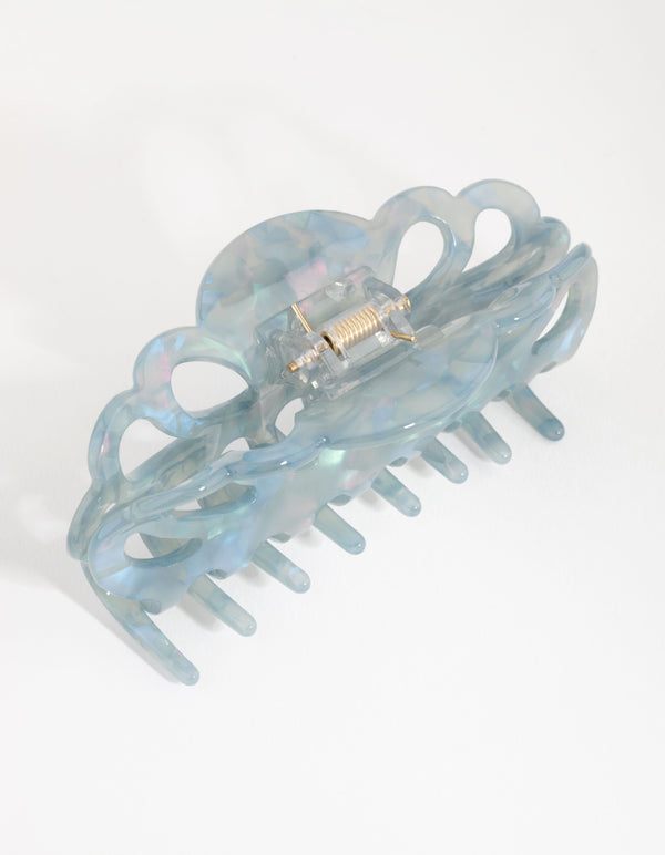 Acrylic Long Blue Claw