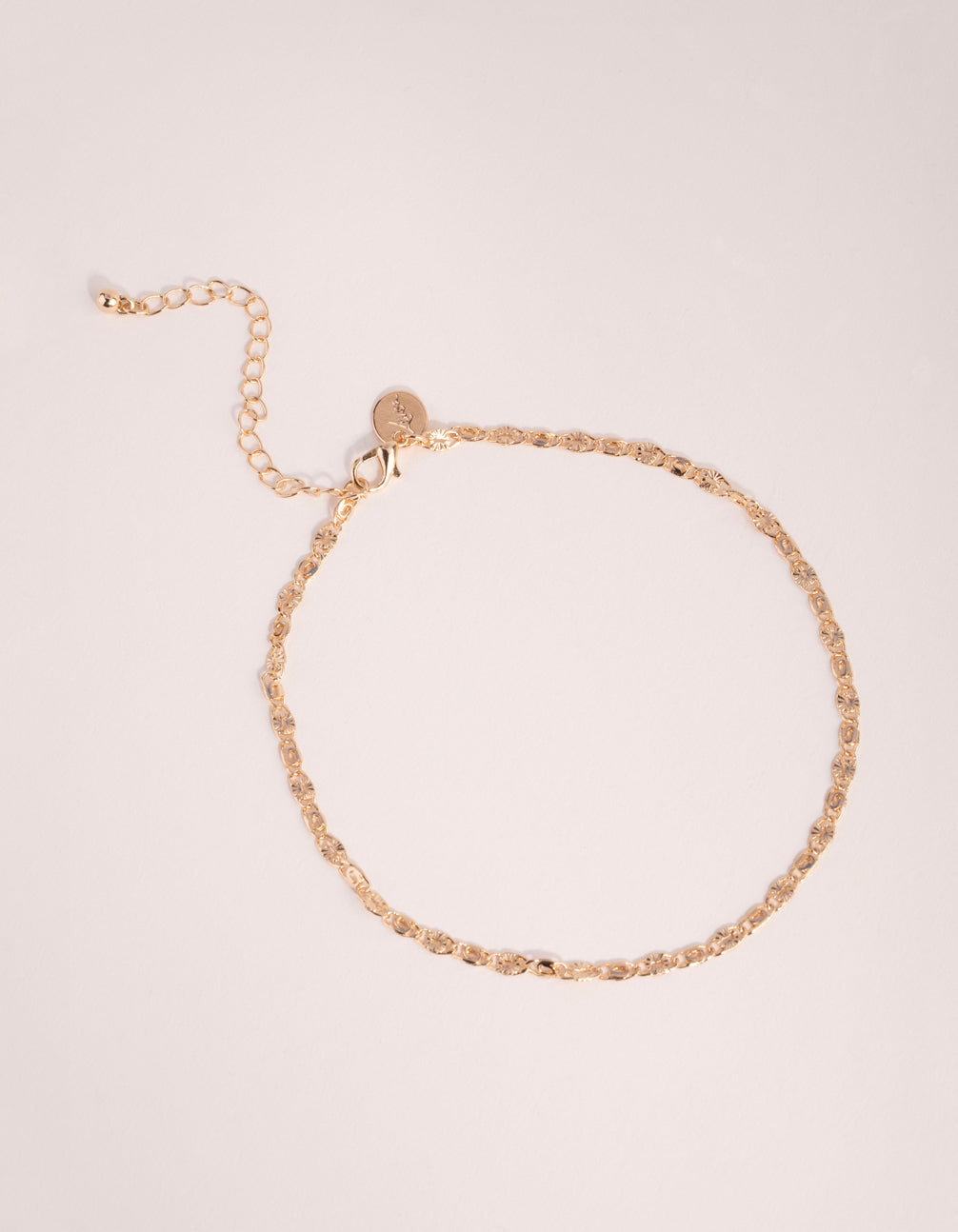 Gold Textured Choker