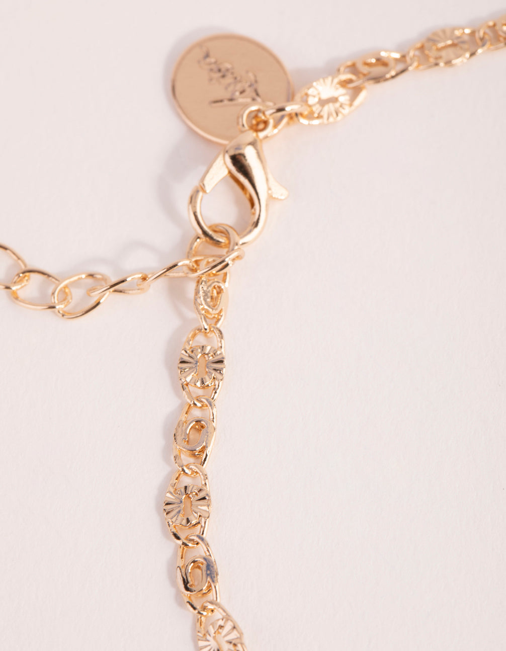 Gold Textured Choker