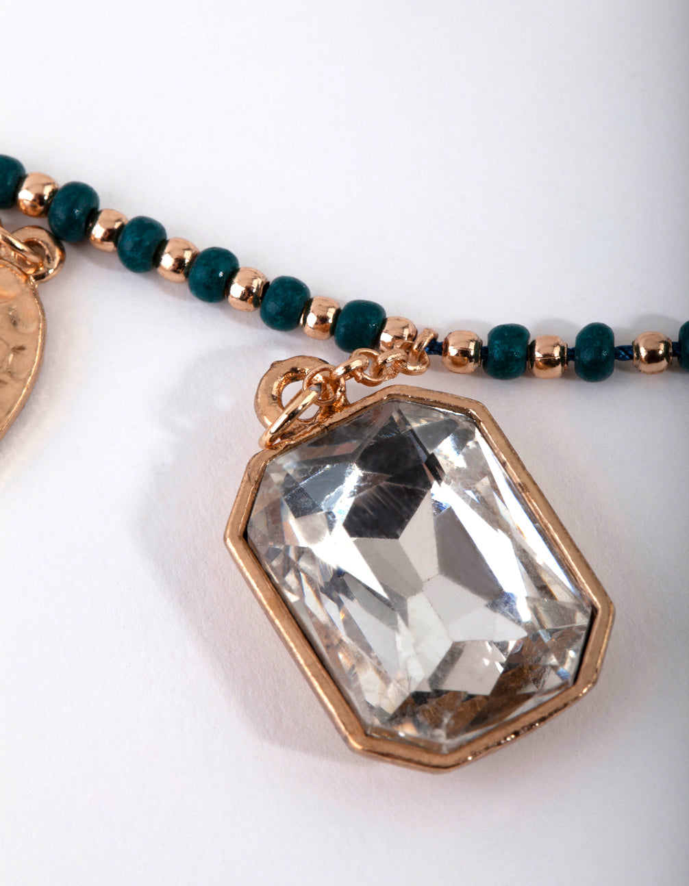 Gold Multi Charm Layered Necklace