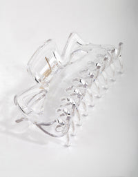 Large Clear Bow Hair Claw Clip - link has visual effect only
