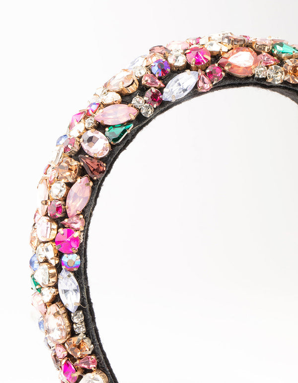 Mixed Stone Headband