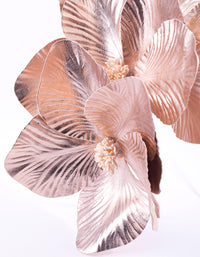 Rose Gold PU Leather Headband - link has visual effect only