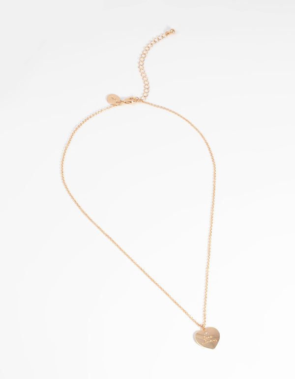 Gold Love Always Necklace