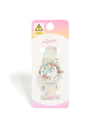 Kids Rainbow Unicorn Watch - link has visual effect only
