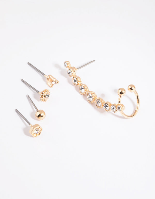 Gold Stack Pack with Diamantes