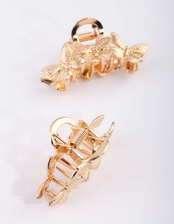 Gold Butterfly Claw Pack