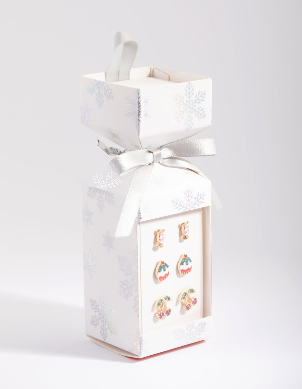 Gold Cherry & Sweets Stud Earring Pack