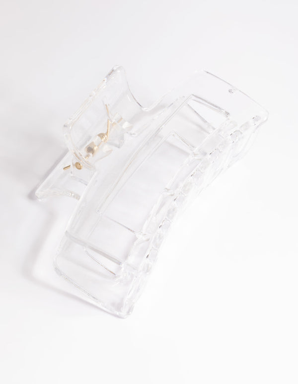 Clear Rectangular Claw