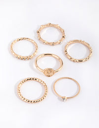 Gold Mini Coin Ring Pack - link has visual effect only