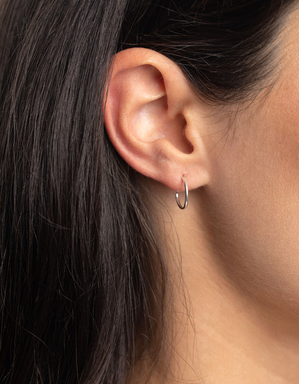 Sterling Silver Disc & Ball Stud & Hoop Earring Pack