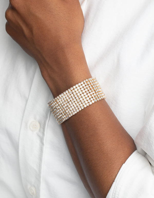 Diamante Stretch Bracelet