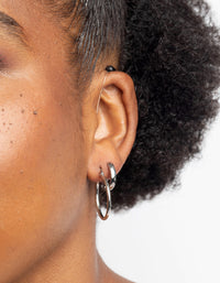 Stainless Steel Ball Stud Earring Pack - link has visual effect only