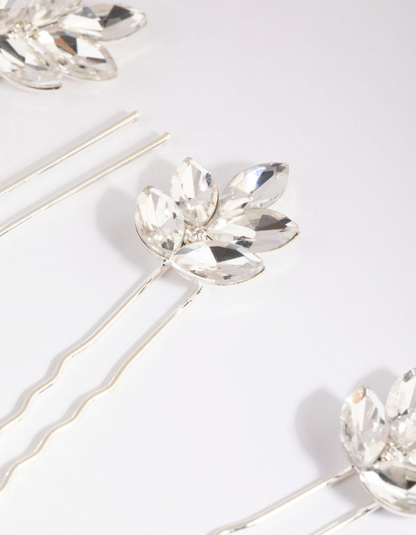 Navette Diamante Hair Pin Pack
