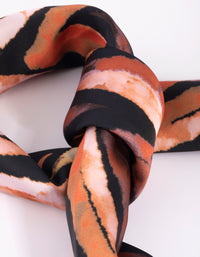 Brown Animal Print Scarf - link has visual effect only