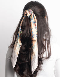 Blush Floral Scarf - link has visual effect only