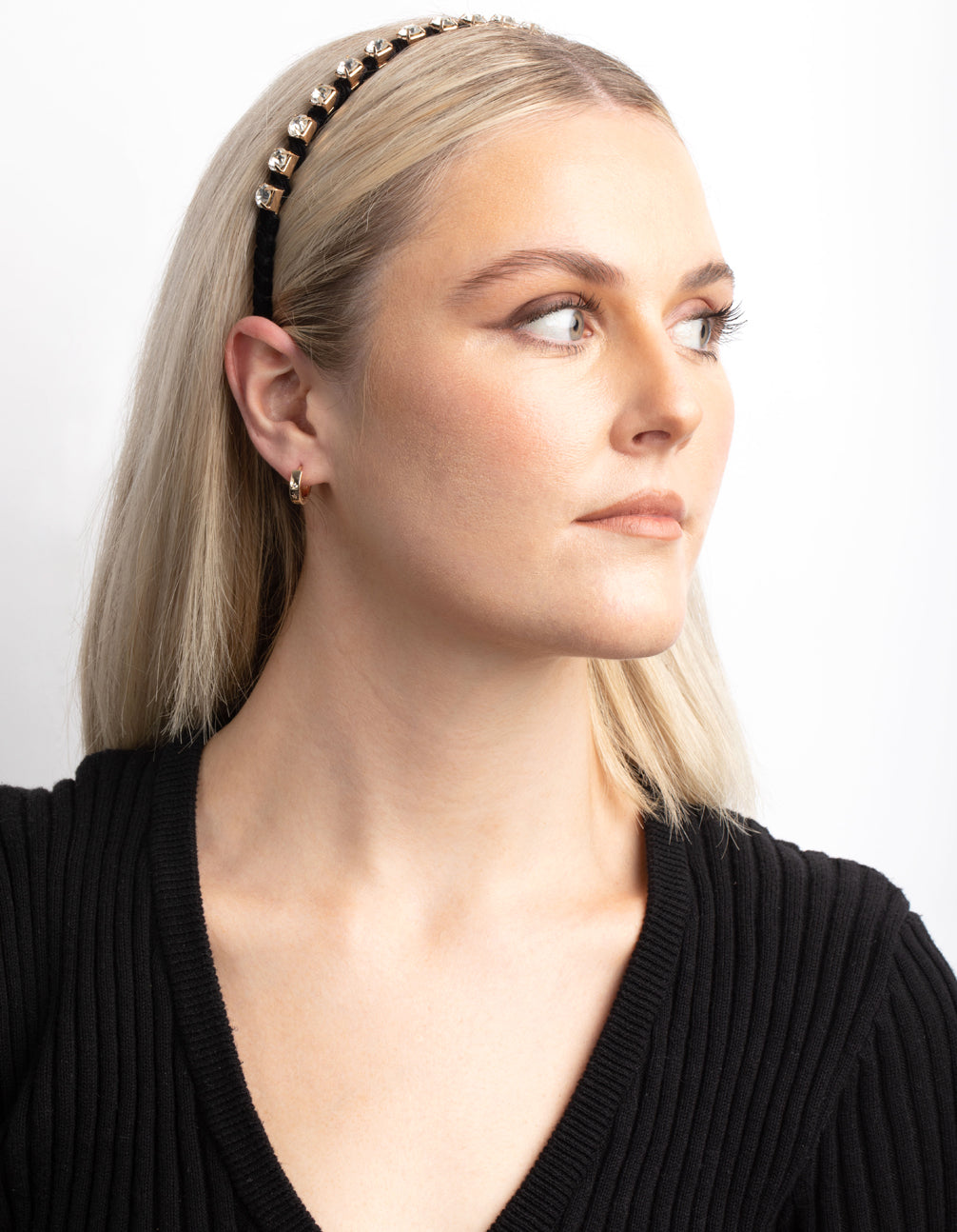 Gold Wrapped Jewel Headband