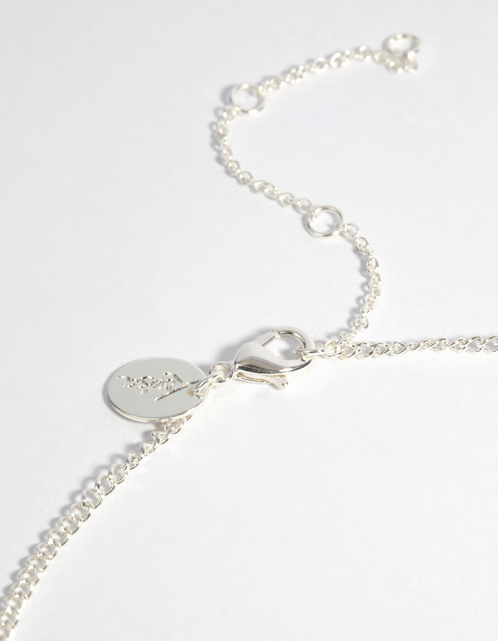 Silver Plated Moonstone Necklace Set