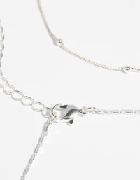 Silver Plated Dainty Anklet Pack - link has visual effect only