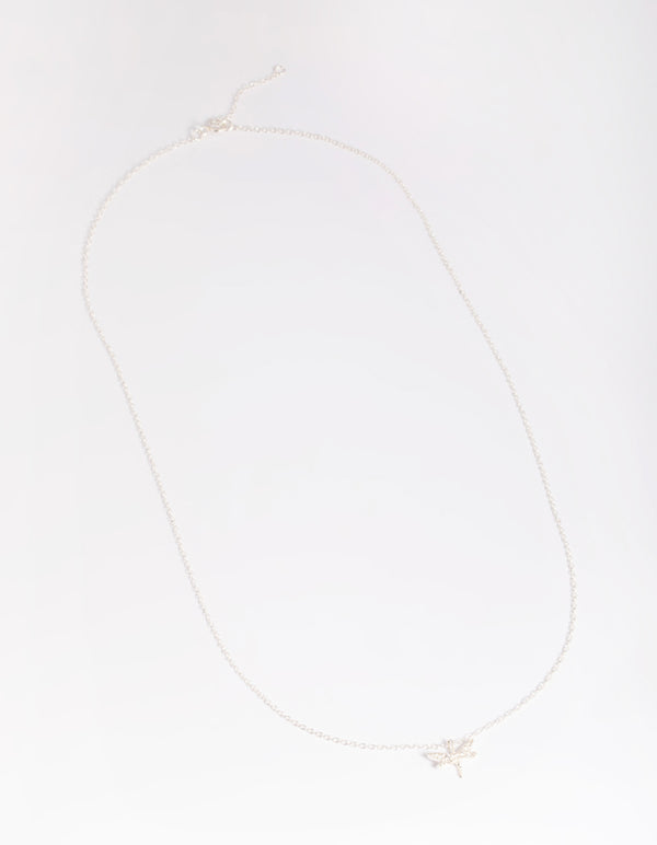 Sterling SIlver Dragonfly Necklace