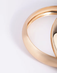 Gold Mixed Bangle Bracelet Set - link has visual effect only