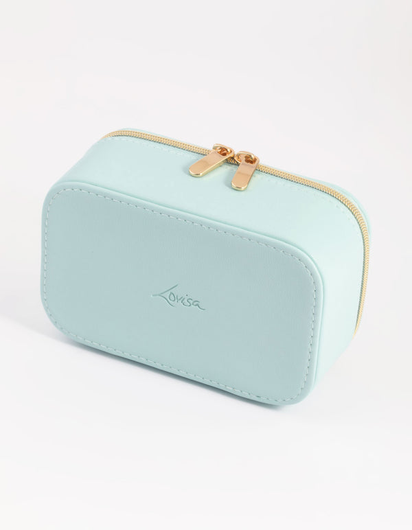 Turquoise Rectangular Jewellery Box