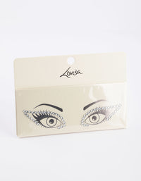 Eye Outline Face Jewels - link has visual effect only