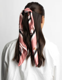 Colourful Paisley Print Bandana Hair Scarf - link has visual effect only