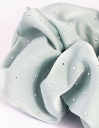 Blue Diamante Scrunchie - link has visual effect only