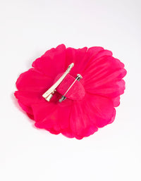 Pink Flower Corsage Clip - link has visual effect only