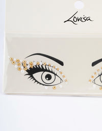 Cat Eye Face Jewels - link has visual effect only