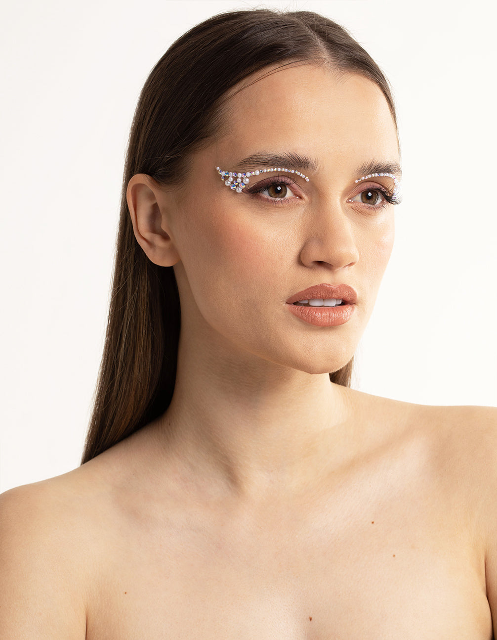 Pearl Cat Eye Face Jewels
