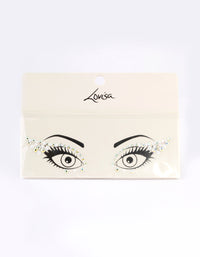 Pearl Cat Eye Face Jewels - link has visual effect only