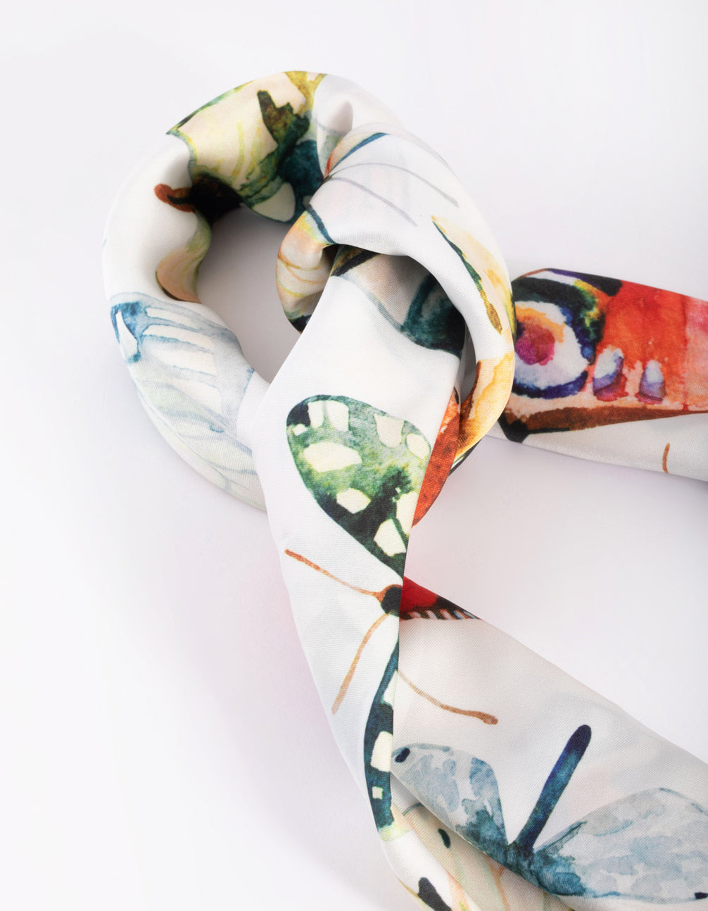 Fabric Butterfly Scarf