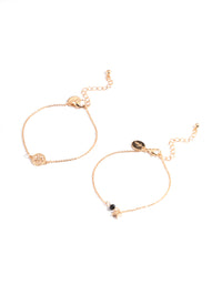 Gold Simple Celestial Bracelet Pack - link has visual effect only