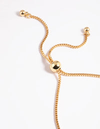 Gold Plated Cubic Zirconia Baguette Toggle Tennis Bracelet - link has visual effect only