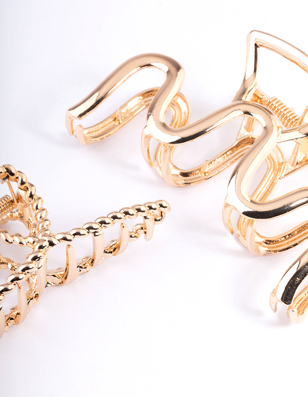 Gold Twist & Swirl Claw Pack