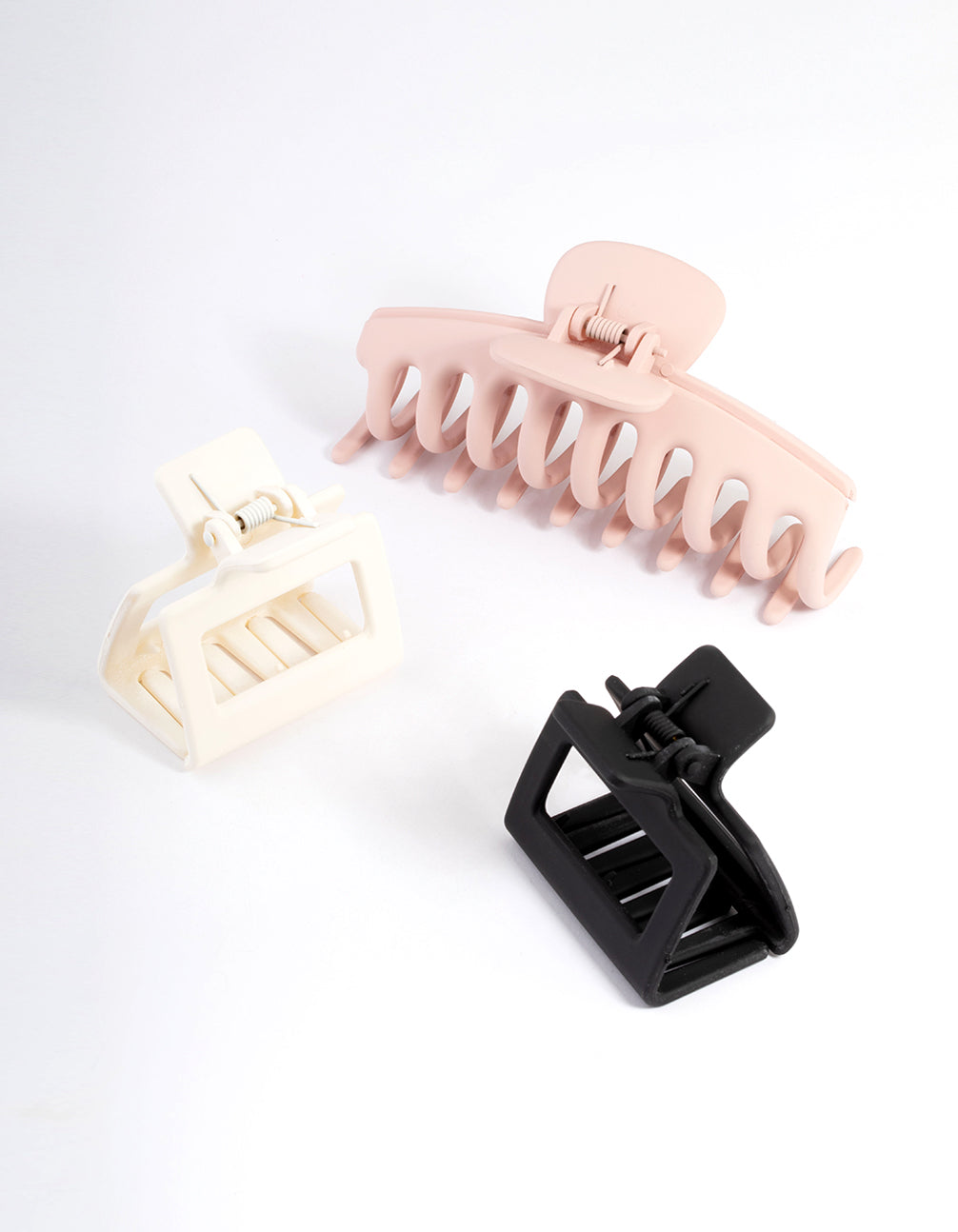 Blush Multi-Coloured Hair Claw Clips Pack