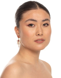 Pearl Heart Drop Earrings - link has visual effect only