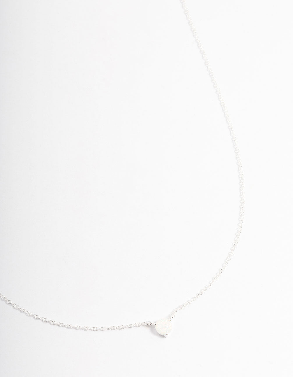 Sterling Silver Round Open Pendant Necklace