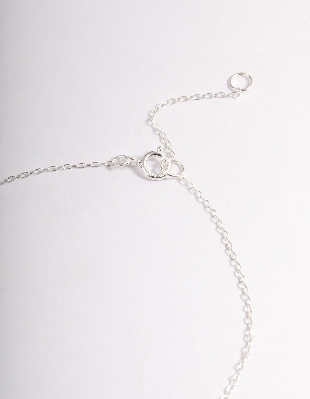 Sterling Silver Floating Heart Bracelet