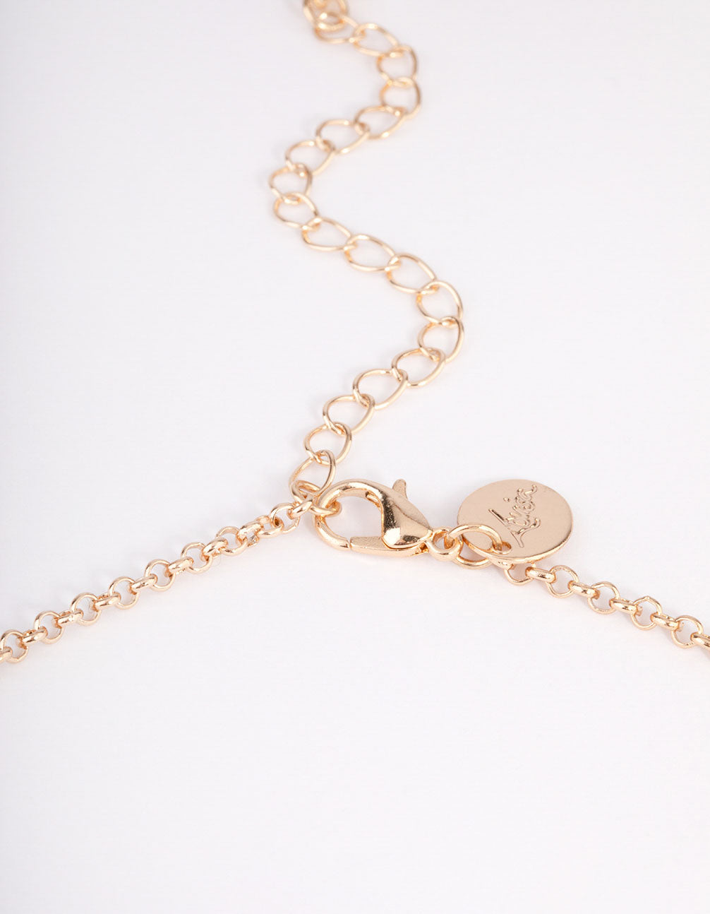 Gold Long Multi Bead Necklace