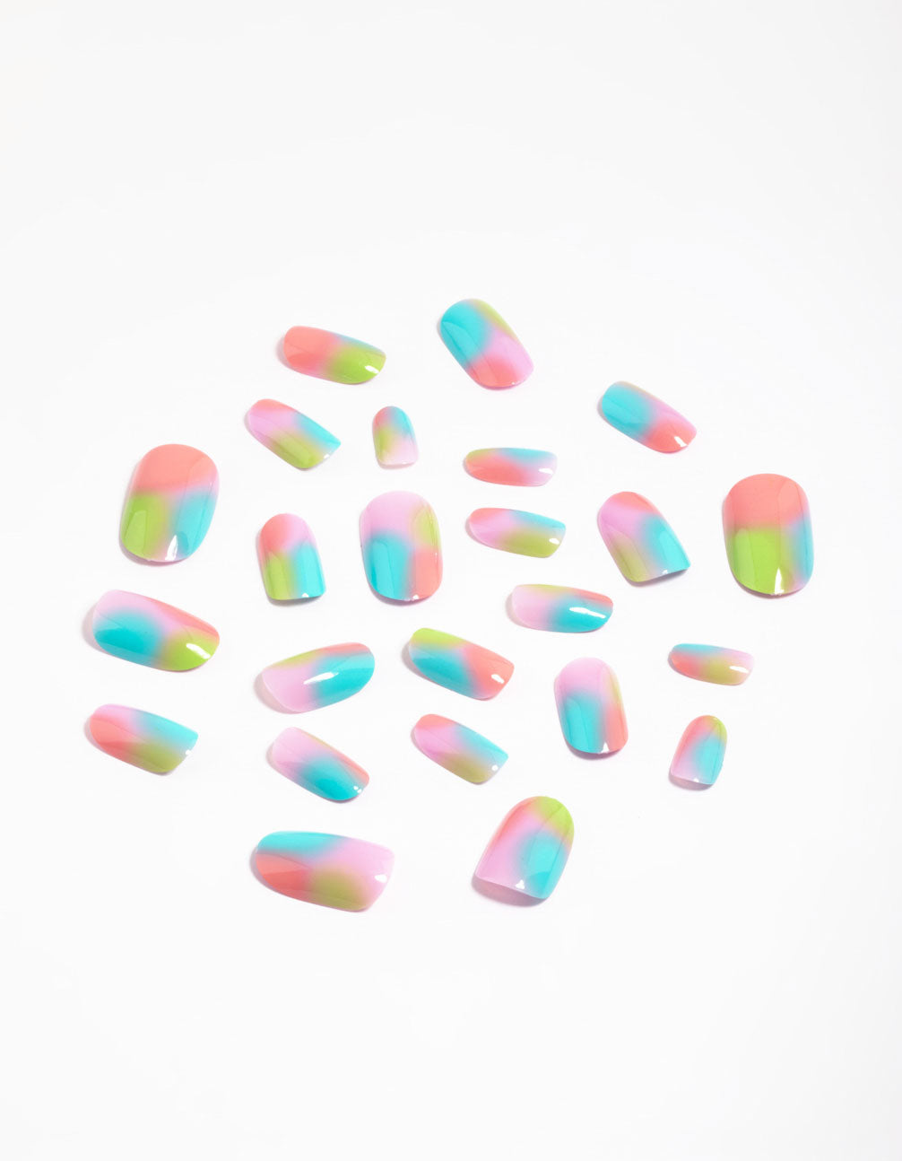 Watercolour Press On Nails
